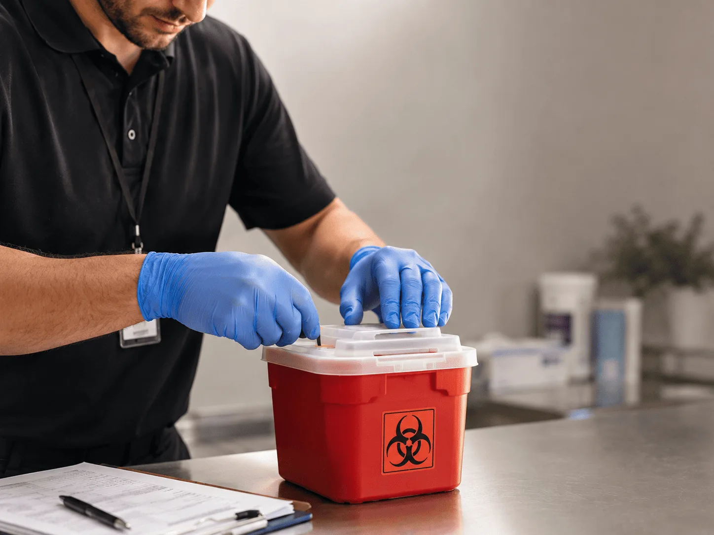 Why choose Sharps Waste Disposal in Crumpton, MD